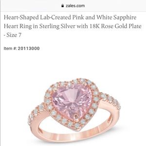 Zales Rose Gold Plated Ring